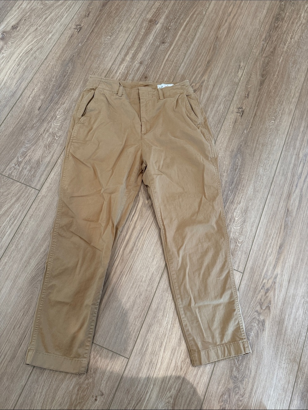GAP Women's Cropped Chinos - Camel - worn once